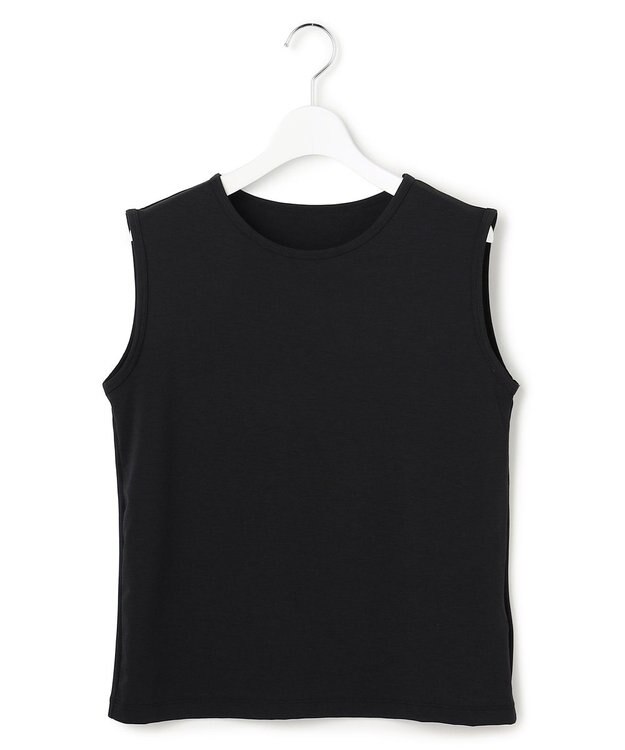 ICB L ベーシックインナー ノースリーブカットソー ブラック