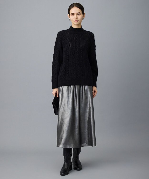 自由区 【SHIHOさん着用】リングMIX イヤリング シルバー