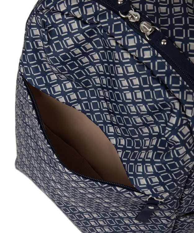 ACE BAGS & LUGGAGE hiromichi nakano フェズリ リュックサック  17523 ヒロミチナカノ ネイビー（ジオメトリック）