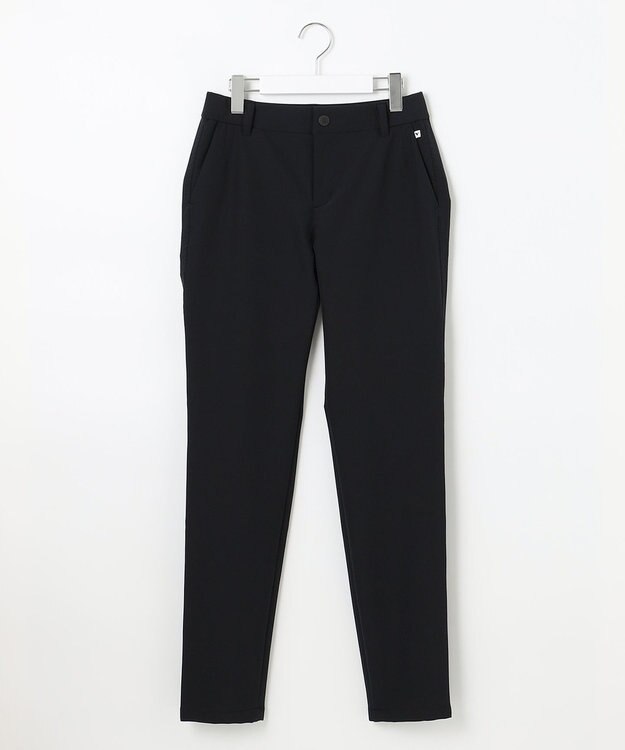 23区GOLF デイリーに着回しやすい定番美脚ボトム【WOMEN】４WAYストレッチ パンツ ブラック系