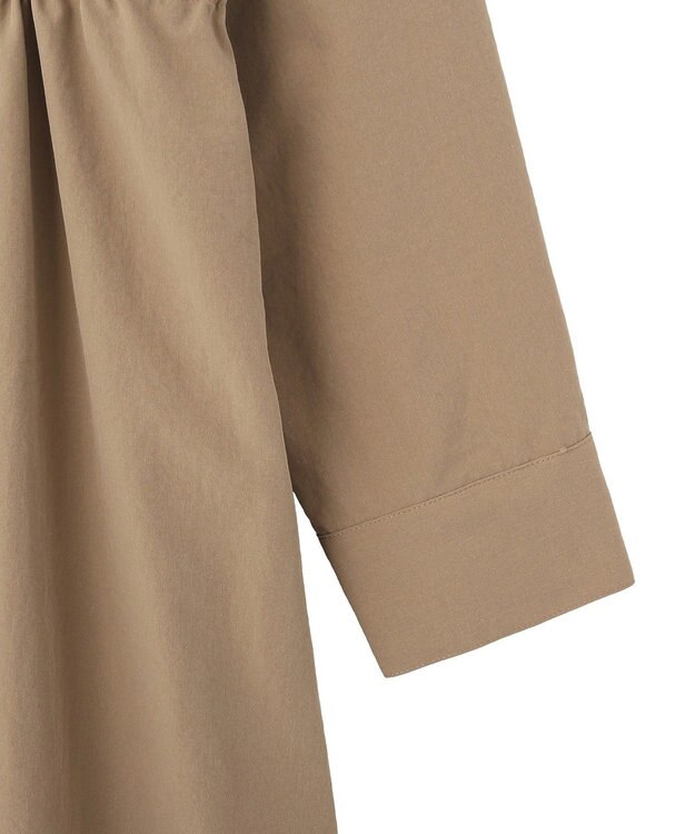 Green Parks ギャザードロストワンピース Beige