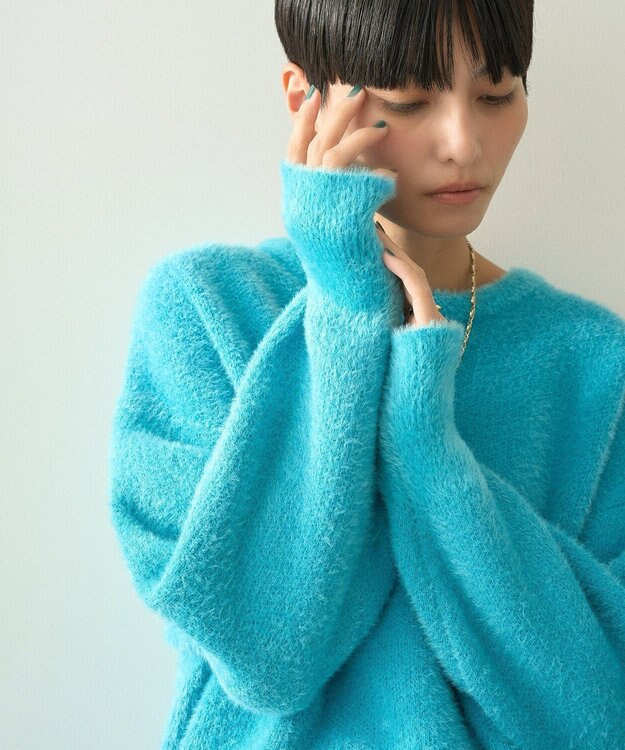 AMERICAN HOLIC フェアリーニットプルオーバー Turquoise Blue