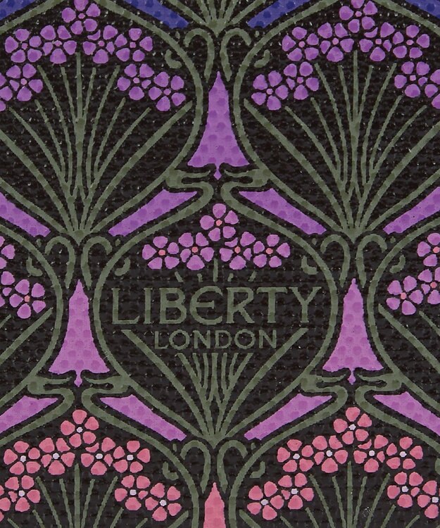LIBERTY. ダスク アイフィス トラベル カード ホルダー パープル