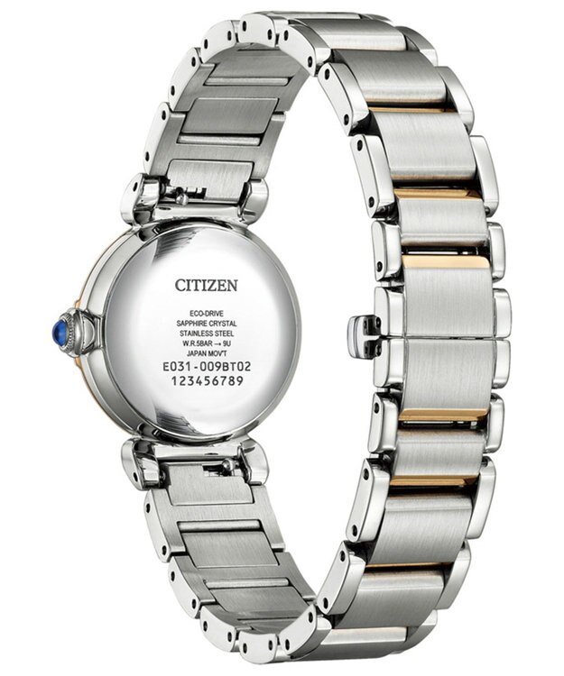 CITIZEN 【ケース径26mmサイズの白蝶貝文字板】幸せを願って贈られる花「スズラン」をモチーフにした人気シリーズウオッチ 白蝶貝