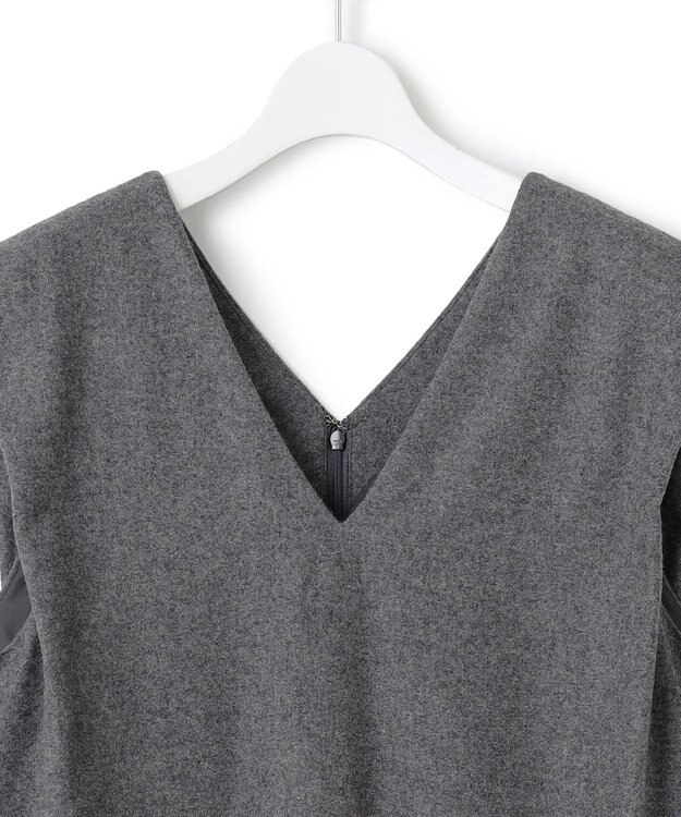 J.PRESS YORK STREET 【WOMEN】ショルダータックジャンパースカート グレー系