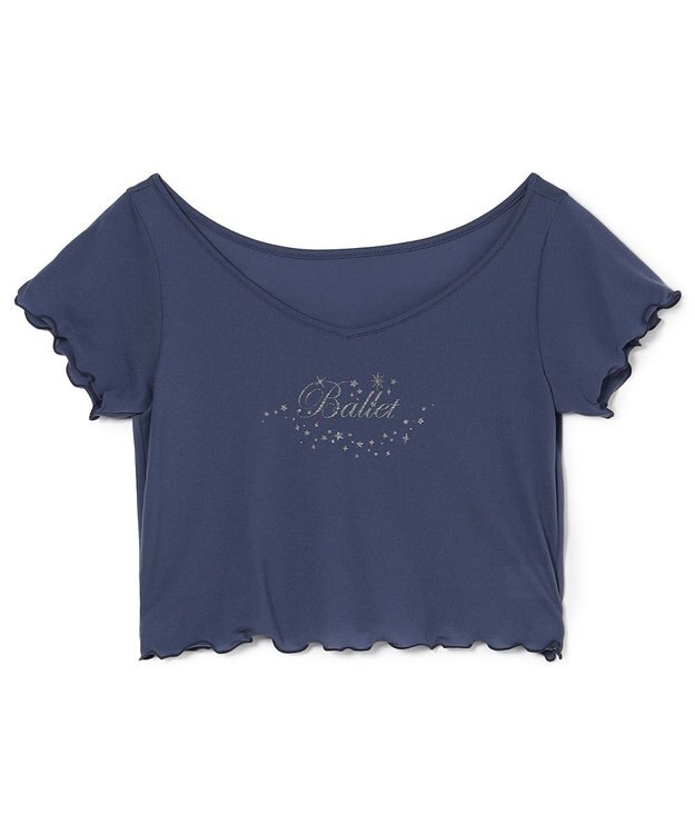 Chacott Tシャツ ネイビー