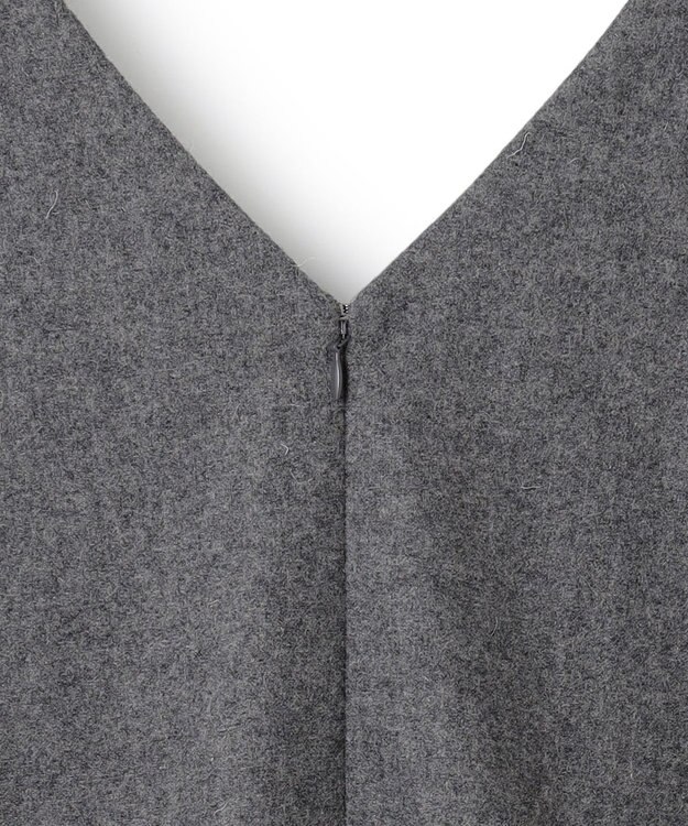 J.PRESS YORK STREET 【WOMEN】ショルダータックジャンパースカート グレー系