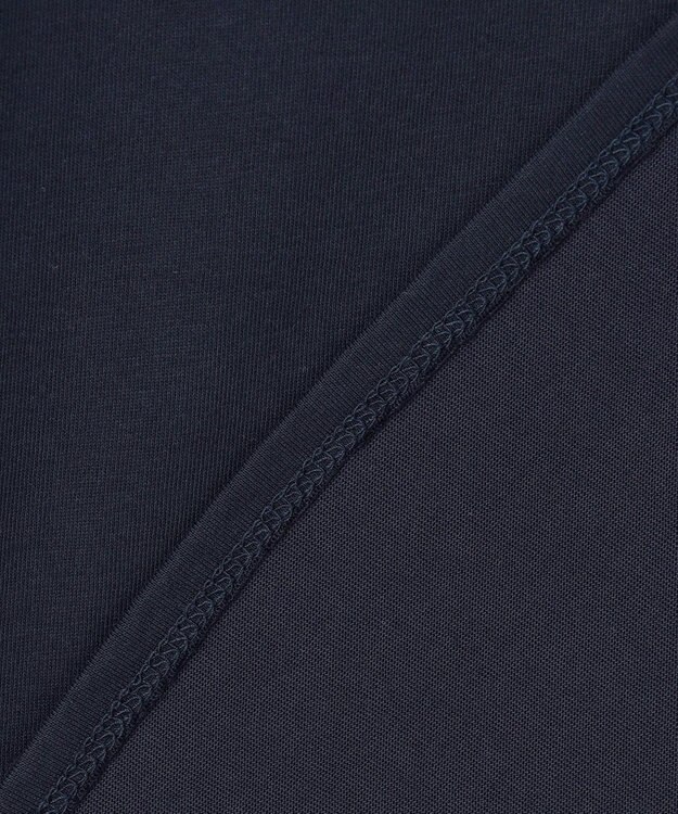 ANY SIS 【洗える】ラメ刺繍長袖 Tシャツ ネイビー