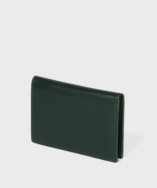 Paul Smith マーケトリーストライプラビット カードケース ダークグリーン