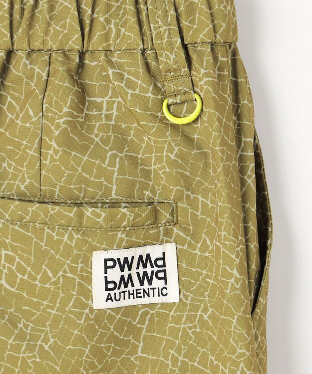 PW CIRCULUS 【MEN】ドライタッチ エレファント総柄プリントショートパンツ ゴルフ カーキ系5