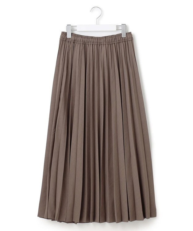 J.PRESS YORK STREET 【WOMEN】プリーツスカート ブラウン系