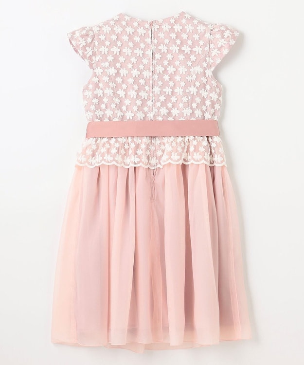 組曲 KIDS 【150-160㎝】ミスティフラワー ドレス ピンク