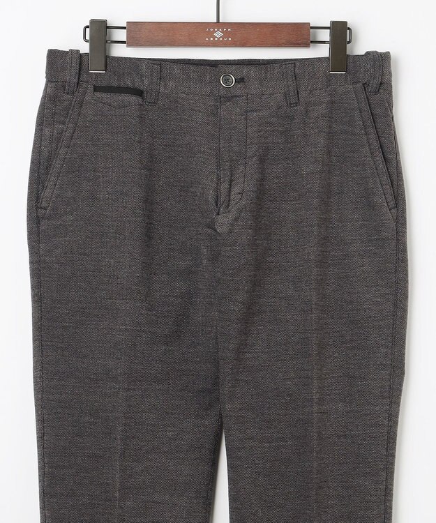JOSEPH ABBOUD 【ウエストも伸びる！/暖かパンツ/オーガニックコットン使用】ライスコールストレッチパンツ グレー系