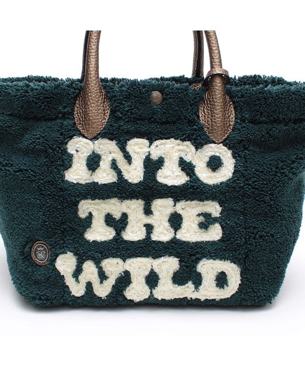 A.D.M.J. 【もこもこ】オスカー/コード刺しゅうキューブトート21cm(Dカン＋) MINELAL WOODS