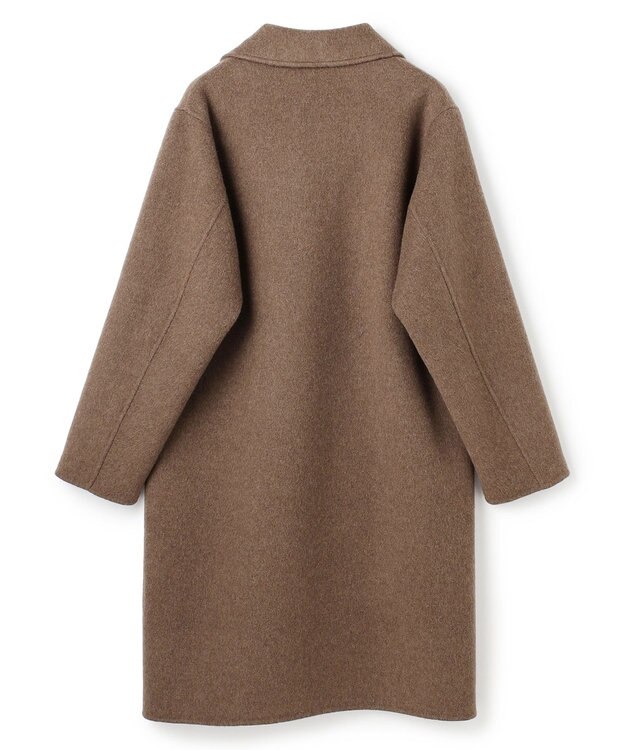 JOSEPH HOMME 【LEON掲載】【新素材】ウールキャメルリバー　ダブルブレストチェスターコート キャメル系