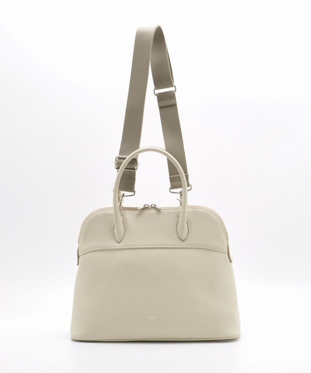 blancle シュリンクレザー  エンベディッド2WAYボストン LIGHT BEIGE
