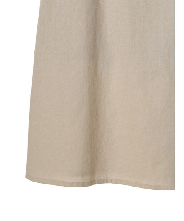 AMERICAN HOLIC リネンブレンドフレアスカート1 Light Beige