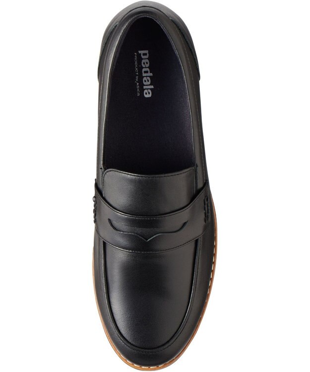 ASICS WALKING ペダラ ソフトラギッド レディース 3E 3.0cmヒール ブラック系