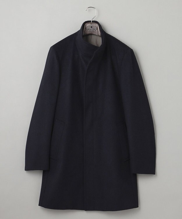 GOTAIRIKU ウールカシミヤビーバー_スタンドカラー ネイビー系8