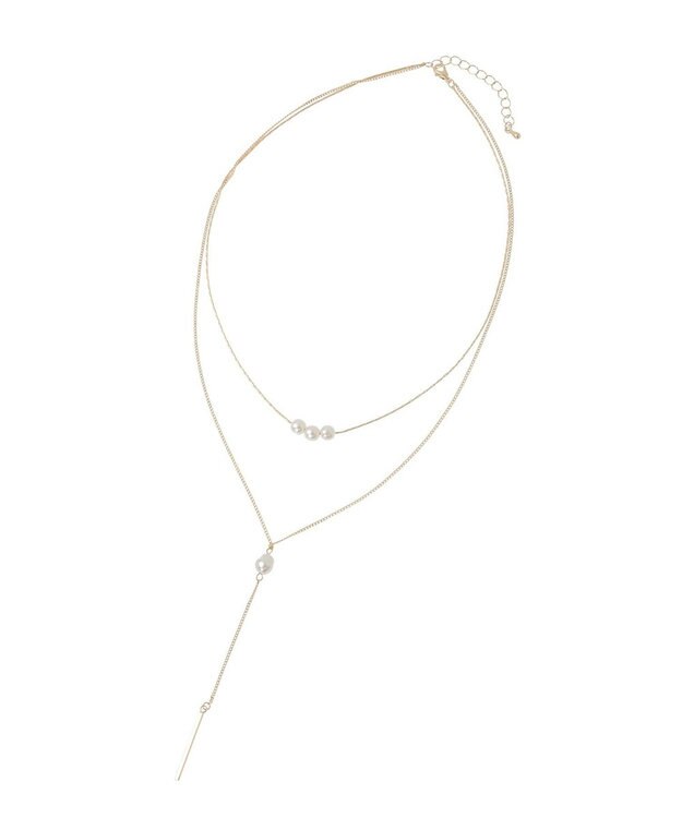 Green Parks Ｙ字２連ネックレス Gold