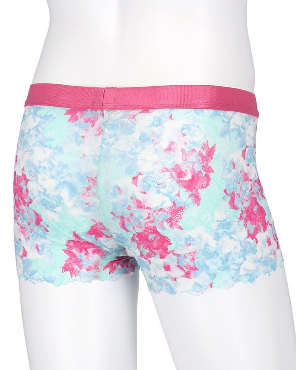 WACOAL MEN WACOAL MEN ユニセックス ボクサーパンツ 【レースボクサー】 通気性 すっきり設計(フロント) 前閉じ 下着 WT8823 /ワコールメン サックス