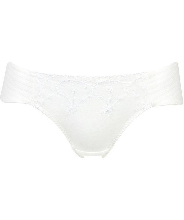 Wing ジュニア ショーツ Wing Teen RB6136とペア オーガニックコットン混 (後ろ身生地部) はきこみ丈あさめ RJ6136 ウイング／ワコール アイボリー