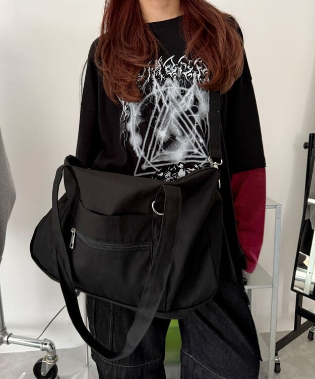 WEGO 2wayBIGボストンショルダー ブラックその他