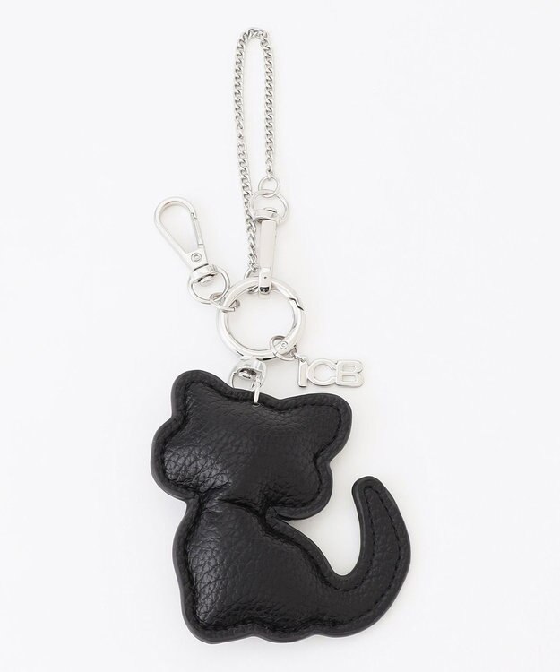 ICB 【4/3-4/19期間限定・受注生産】選べるチャーム 8ポケットナイロンリュック カスタマイズ ネコ