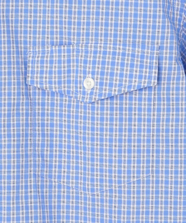 J.PRESS MEN 【WEB・一部店舗限定】コットンマルチチェック シャツ/B.D サックスブルー系4