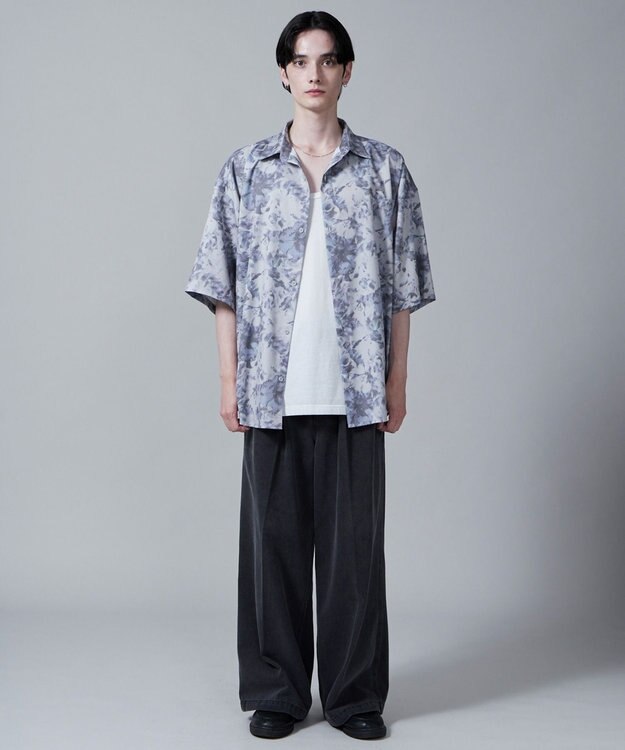 WEGO アムンゼンパターンBIGシャツ（S） 柄4