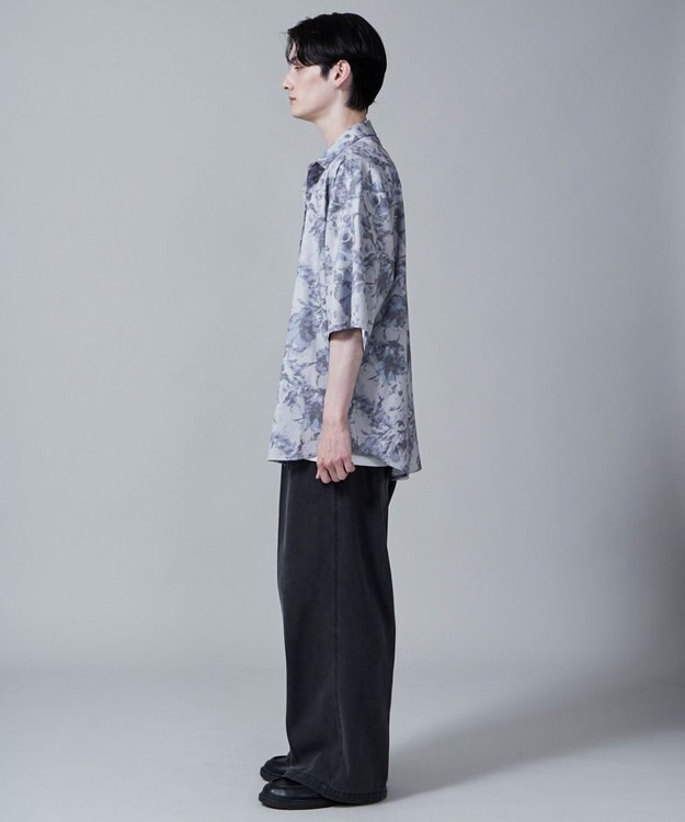 WEGO アムンゼンパターンBIGシャツ（S） 柄4