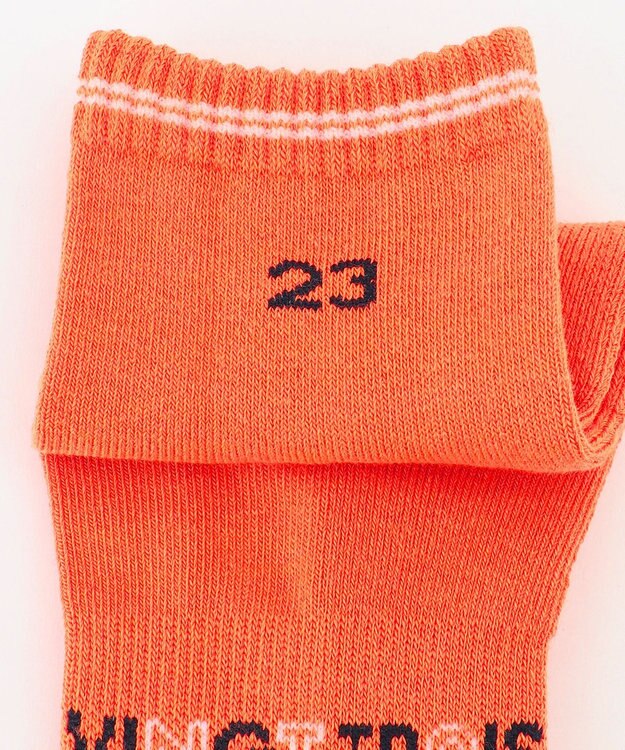 23区GOLF 【MEN】カラーソックス オレンジ系