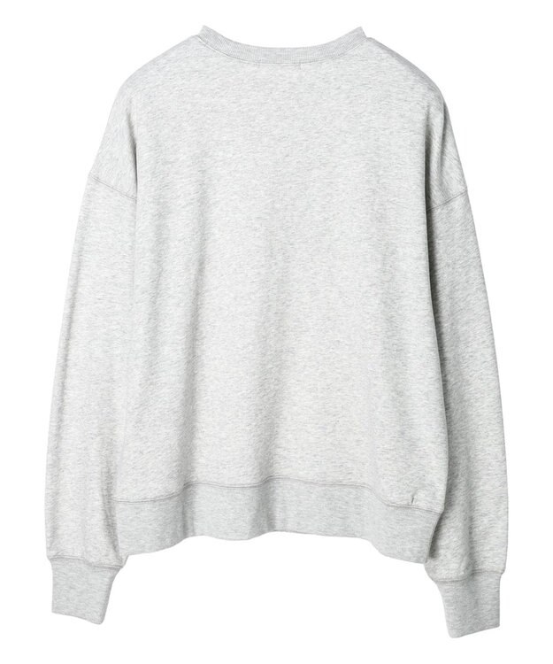 Green Parks アソートロゴ裏毛プルオーバー Light Gray Mixture