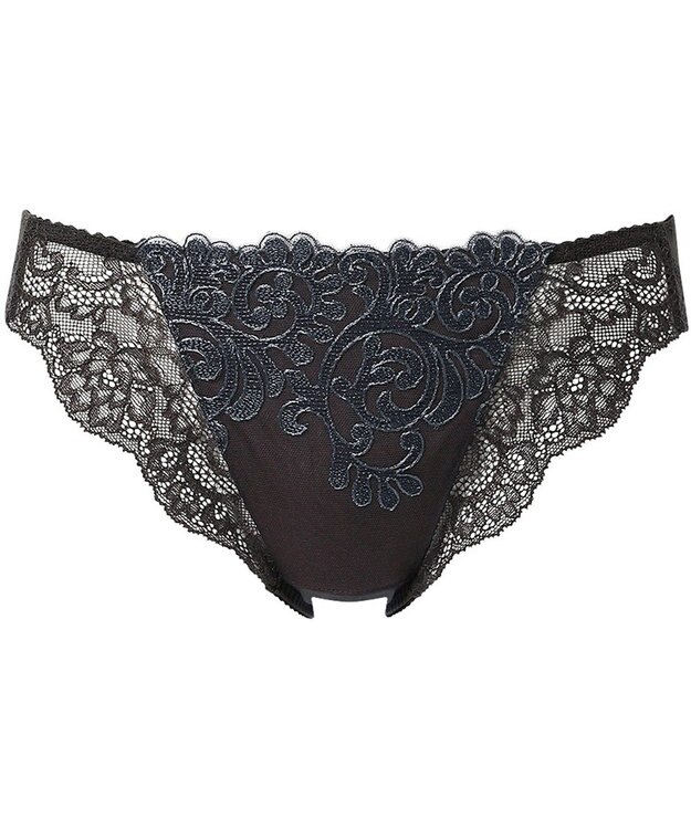 Wing ショーツ PB8000とペア 【8000シリーズ】 はきこみ丈あさめ PF8000 ウイング／ワコール ブラック