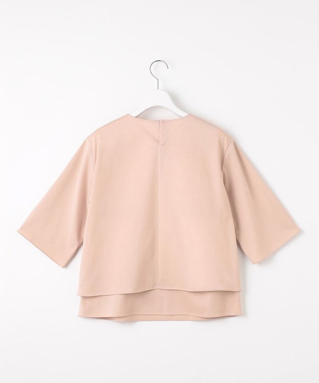 J.PRESS LADIES S 【洗える】トリコットジャージー カットソー ピンク系