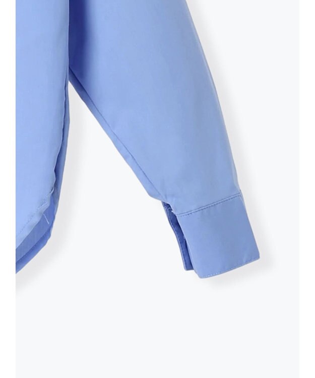 Te chichi フロントフリルシャツ ブルー