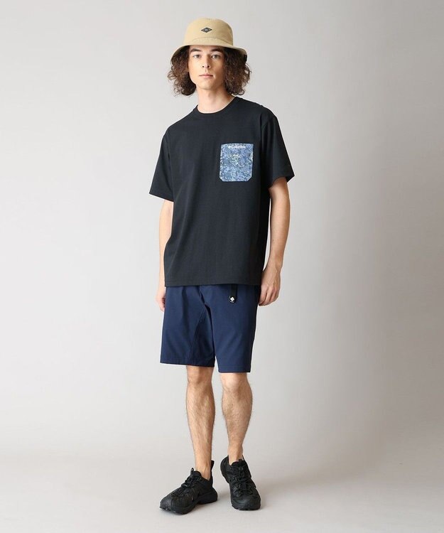 Columbia Columbia/ ヤングストリートショートスリーブクルー /コロンビア Black Camo