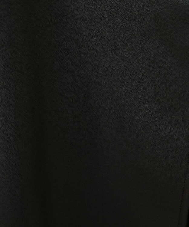 Green Parks フェイクレザーキャミベスト Black