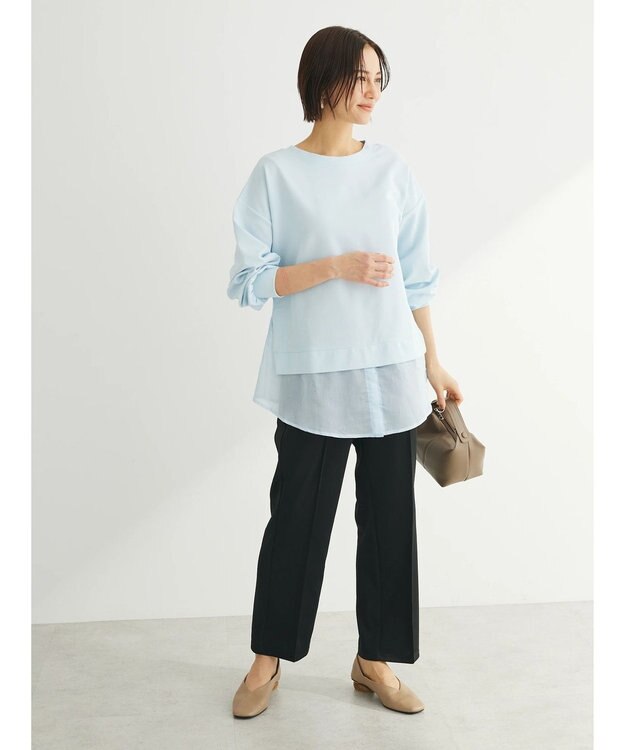 Green Parks 前後２ｗａｙシアードッキングチュニック Sax