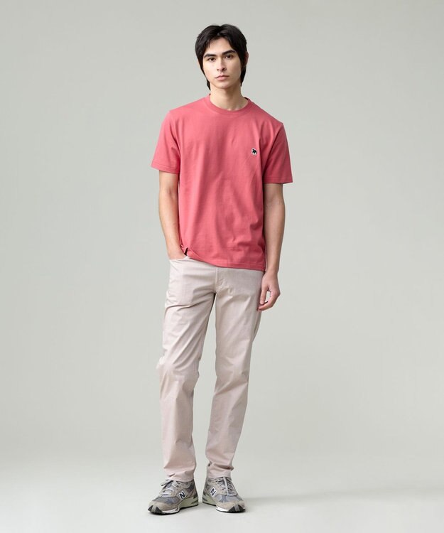 J.PRESS MEN 【ストレッチ】シャンブレーストレッチツイル パンツ ベージュ系