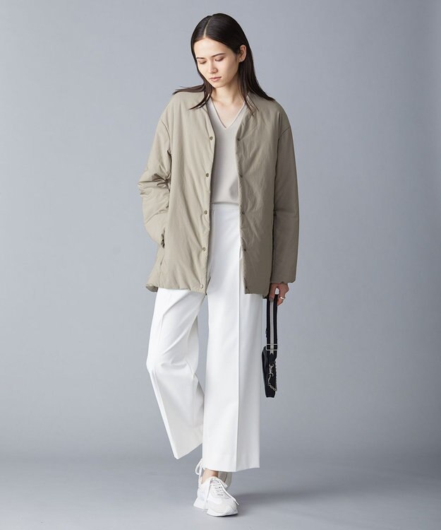 ICB L パディングジャケット アッシュカーキ系