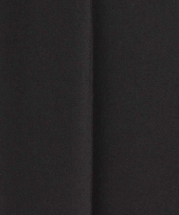 ANY SIS S 【セットアップ対応】セレモニーダブルクロス テーパードパンツ ブラック