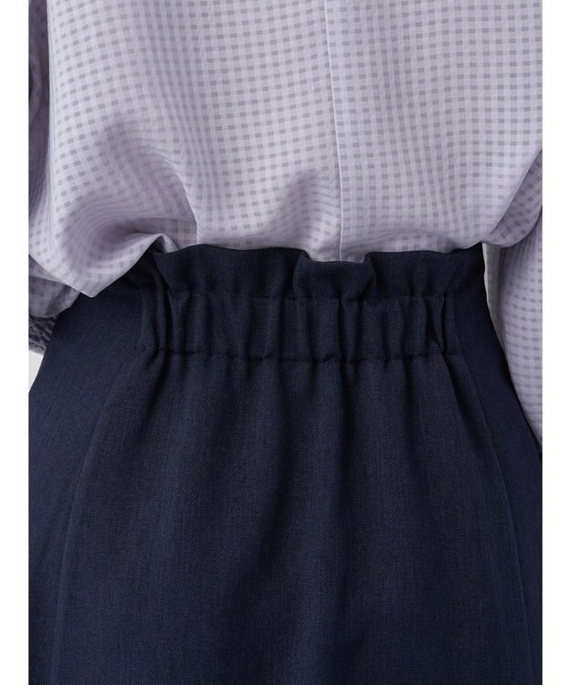 earth music&ecology すきな丈フレアスカート Navy