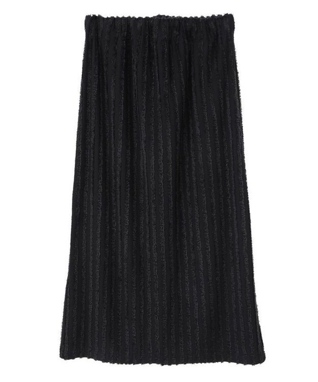 CRAFT STANDARD BOUTIQUE カットジャガードスカート Black