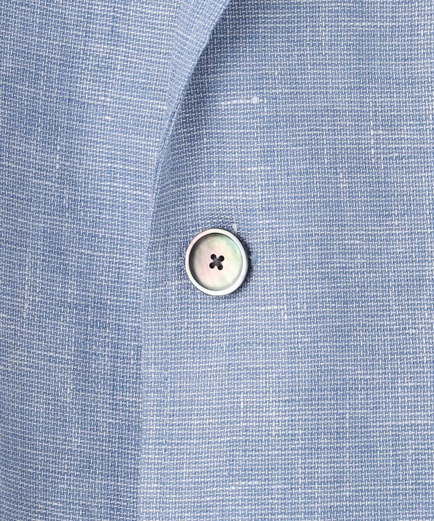 J.PRESS MEN 【WEB・一部店舗限定】リネンブリーザブルメッシュ ジャケット サックスブルー系