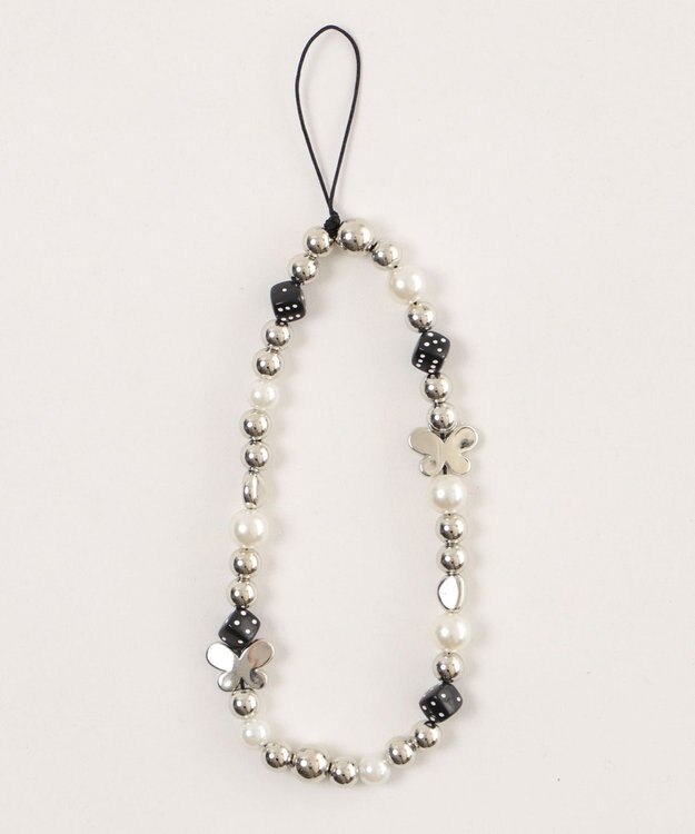 WEGO ビーズストラップキーホルダーK 柄8