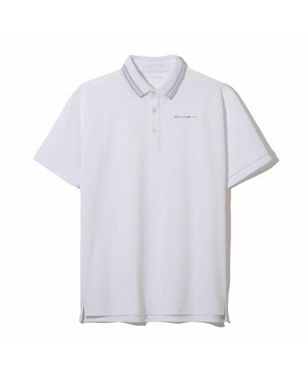 ZERO HALLIBURTON 【吸水速乾・UVケア】 鹿の子ポロシャツ ZHG-M5S4a 82947 ホワイト