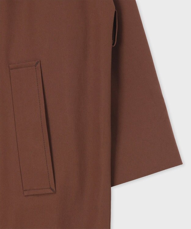 Paul Smith コットンギャバジン ロングコート チェスナット