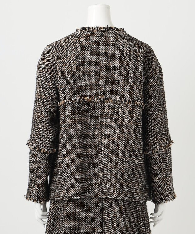 R(アール)】GIOLICAミックスツイードジャケット / 23区 L