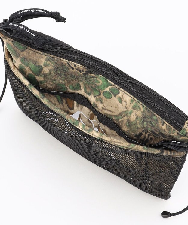 JOSEPH ABBOUD MOUNTAIN 【UNISEX】ウッドカモ サコッシュ カーキ系7